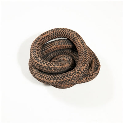 Snake Basket 1 Ivory Black Wash 9"x8"x4"- A - Ivory Black Wash