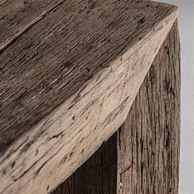 Coffee Table Natural Wood H 16" L 48" - Natural