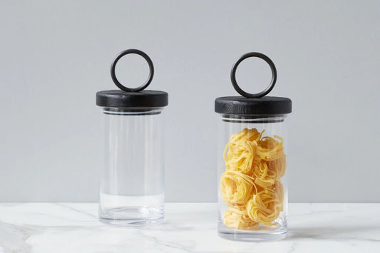 Barcelona Iron Top Canister, Small