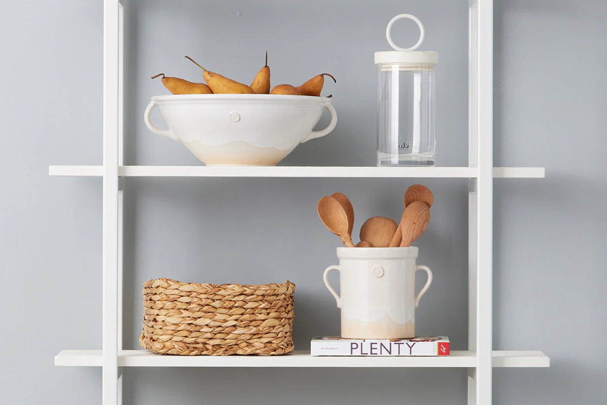 Bianca Iron Top Canister, Small