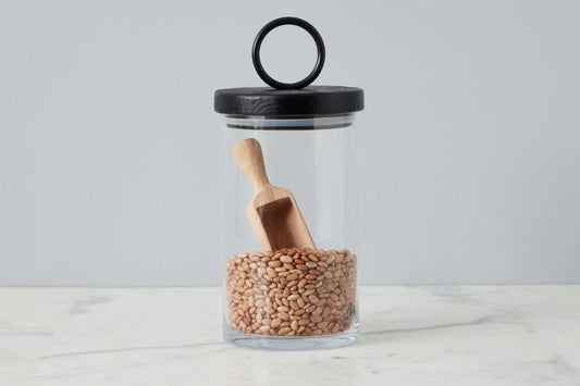 Barcelona Iron Top Canister, Medium