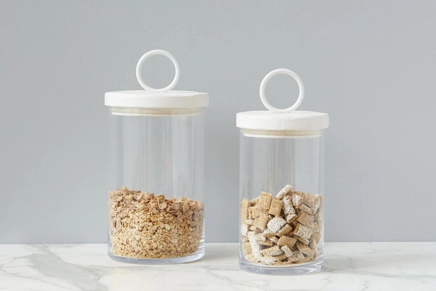 Bianca Iron Top Canister, Medium
