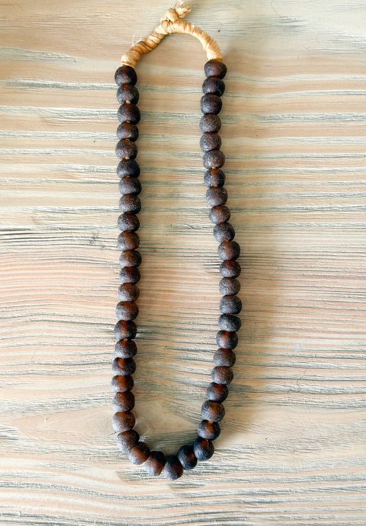 Small Brown Glass Beads