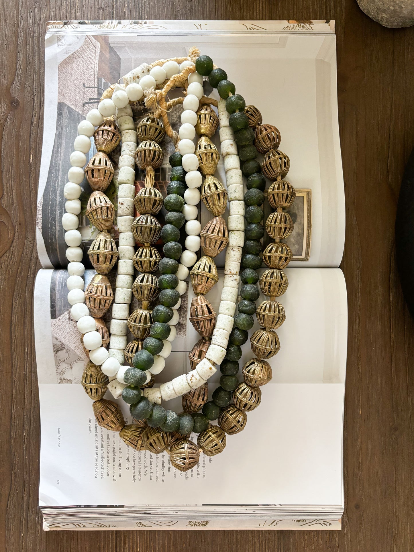 White Beads, Small