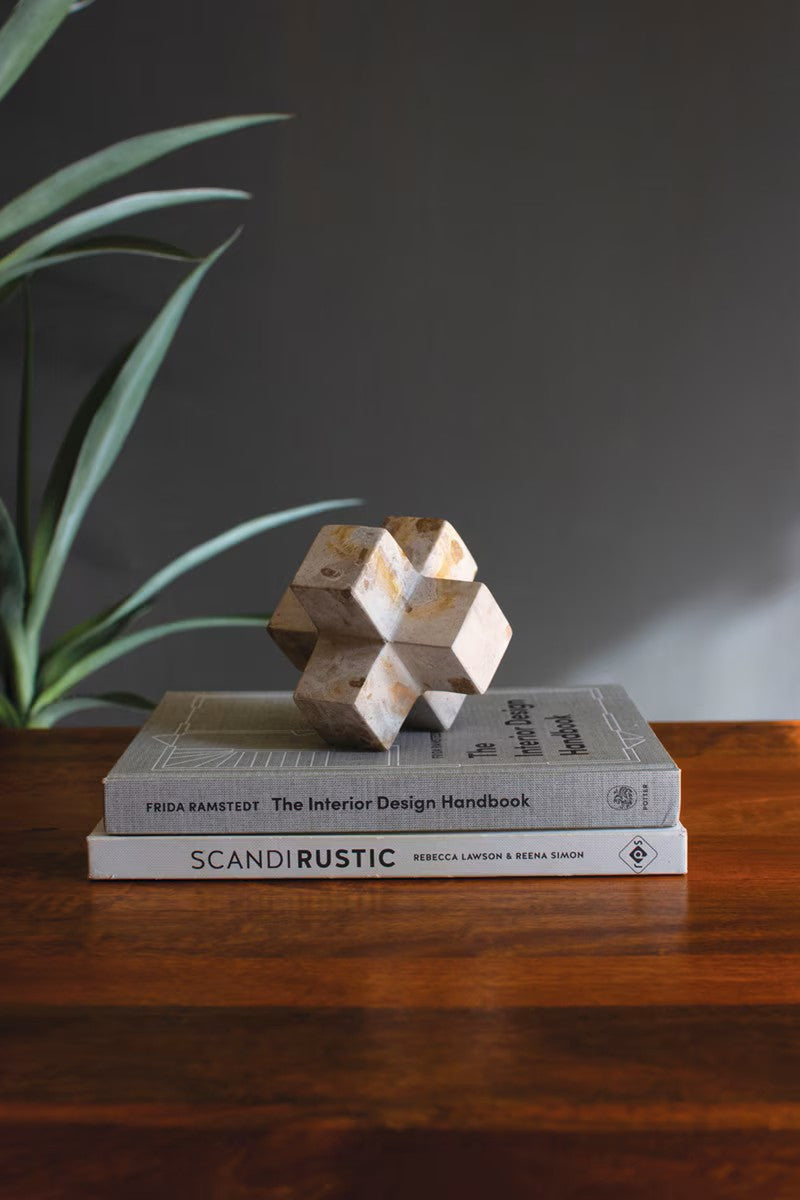 Capri Beige Marble Jack Sculpture