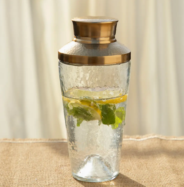 Pebbled Cocktail Shaker