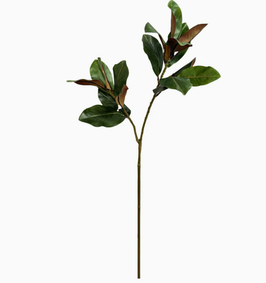 42" Elegant Extra Long Realistic Magnolia-17 Large Leaves