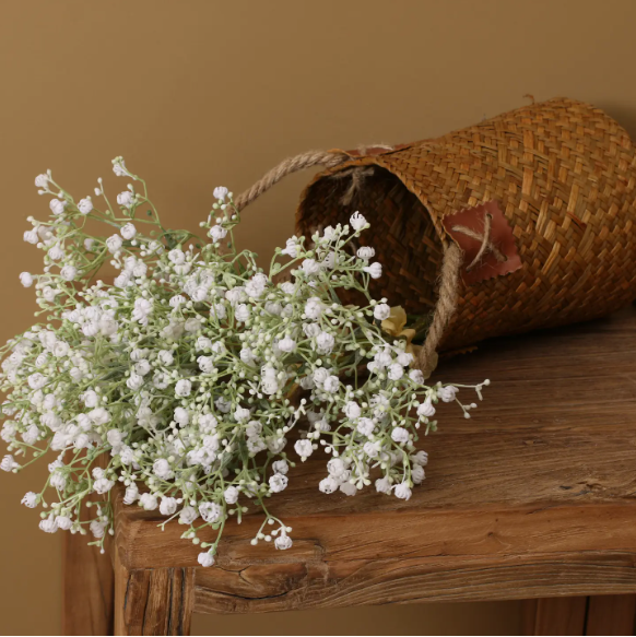Pack of 5 Stems-Real Touch Baby's Breath Bundle