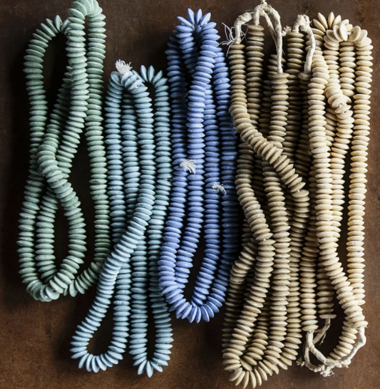 Ashanti Beads - Tan