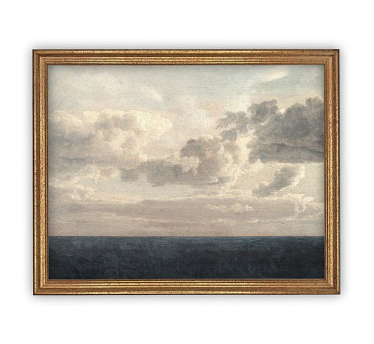 Vintage Framed Canvas Art #LAN-153