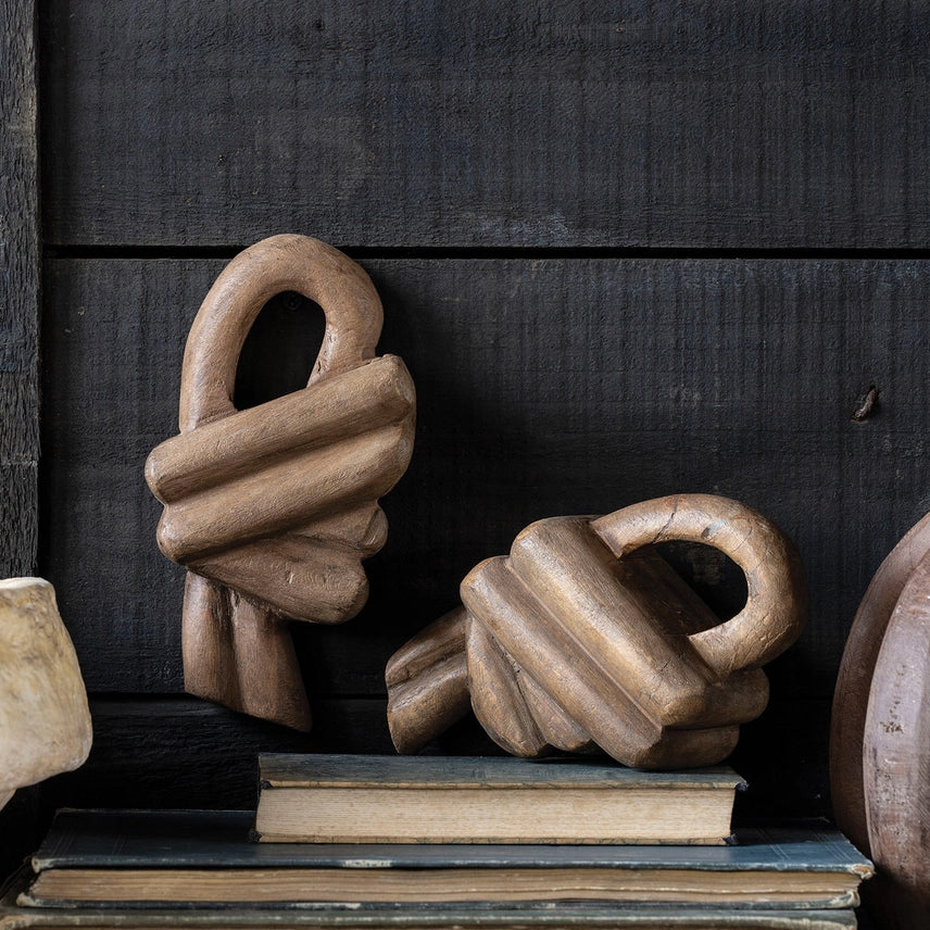 Nautical Knot Wall Carving