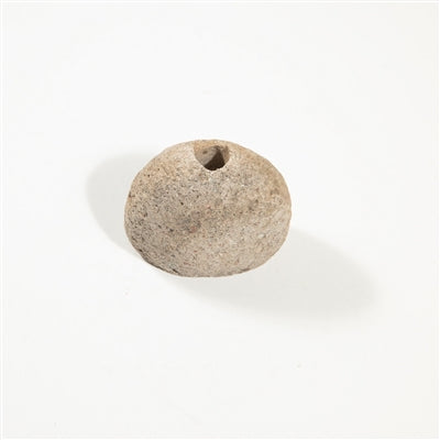 Candleholder Rock Natural 5.75"x3.25"x4.75" - Natural