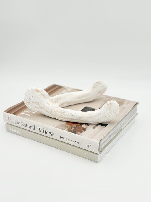 Clay Wishbone Decor