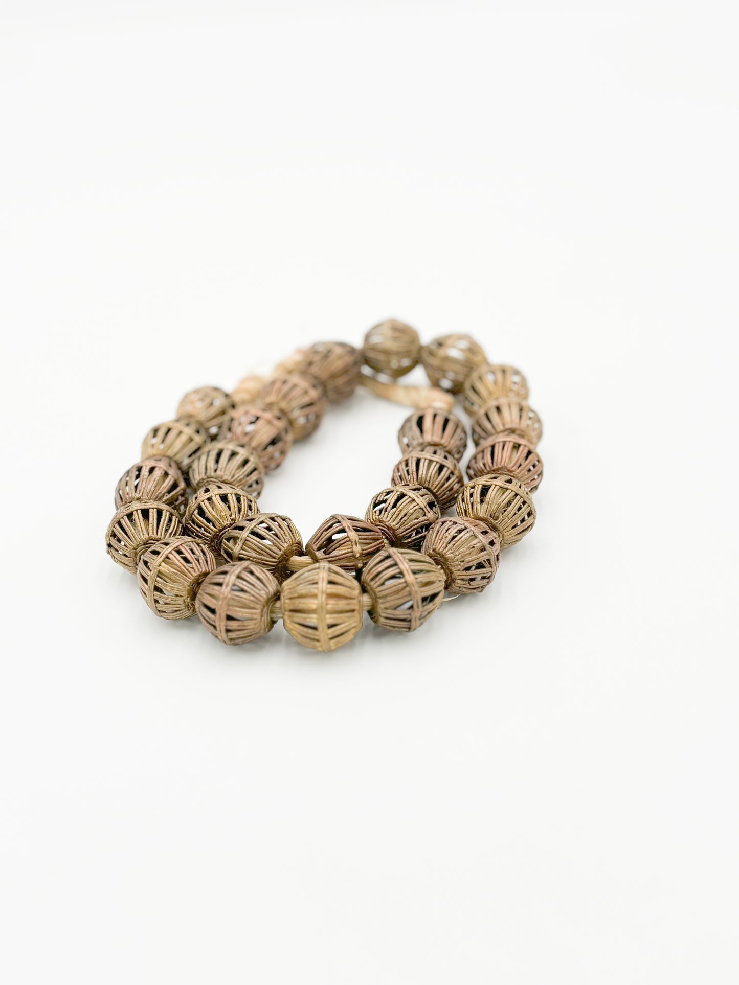 Brass Bead Decor Round- Medium