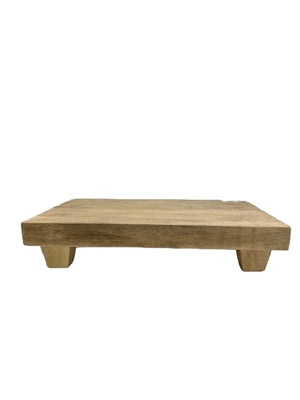 Nuneaton Riser Wood Lg L 15 " x W 10" x H 4" - Sun Bleached