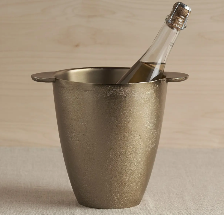 Stinson Antique Brass Wine Chiller