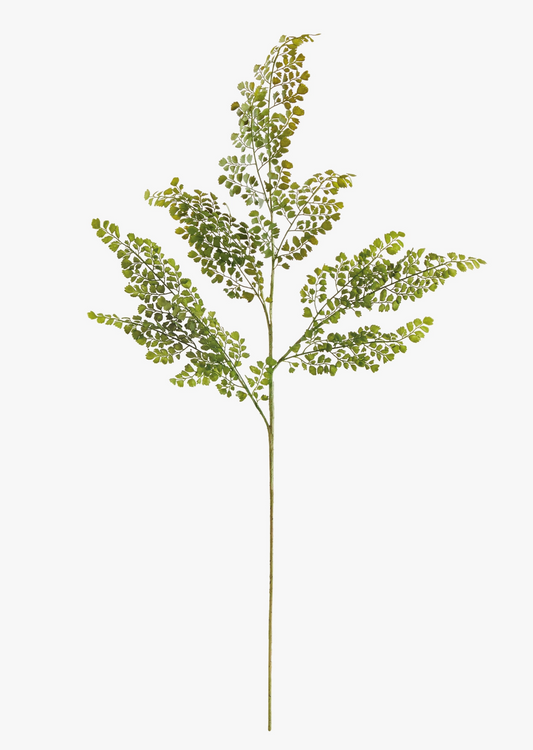 Maidenhair Faux Fern Stem
