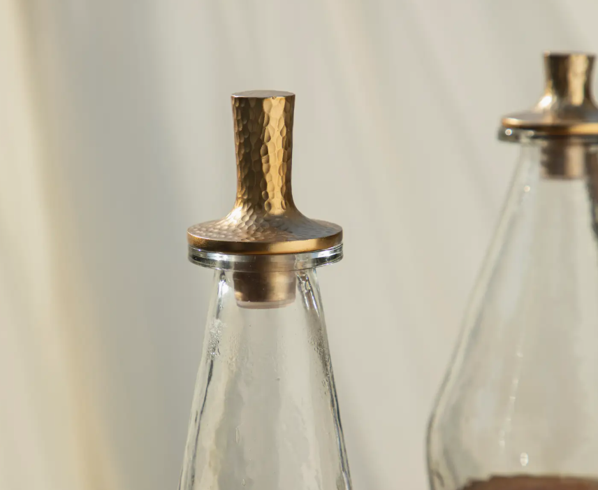 Pebbled Decanter