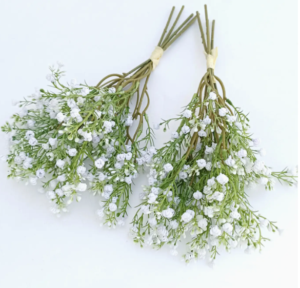 Pack of 5 Stems-Real Touch Baby's Breath Bundle