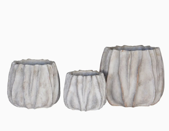 Concrete Lucid Planter, Wide - Medium