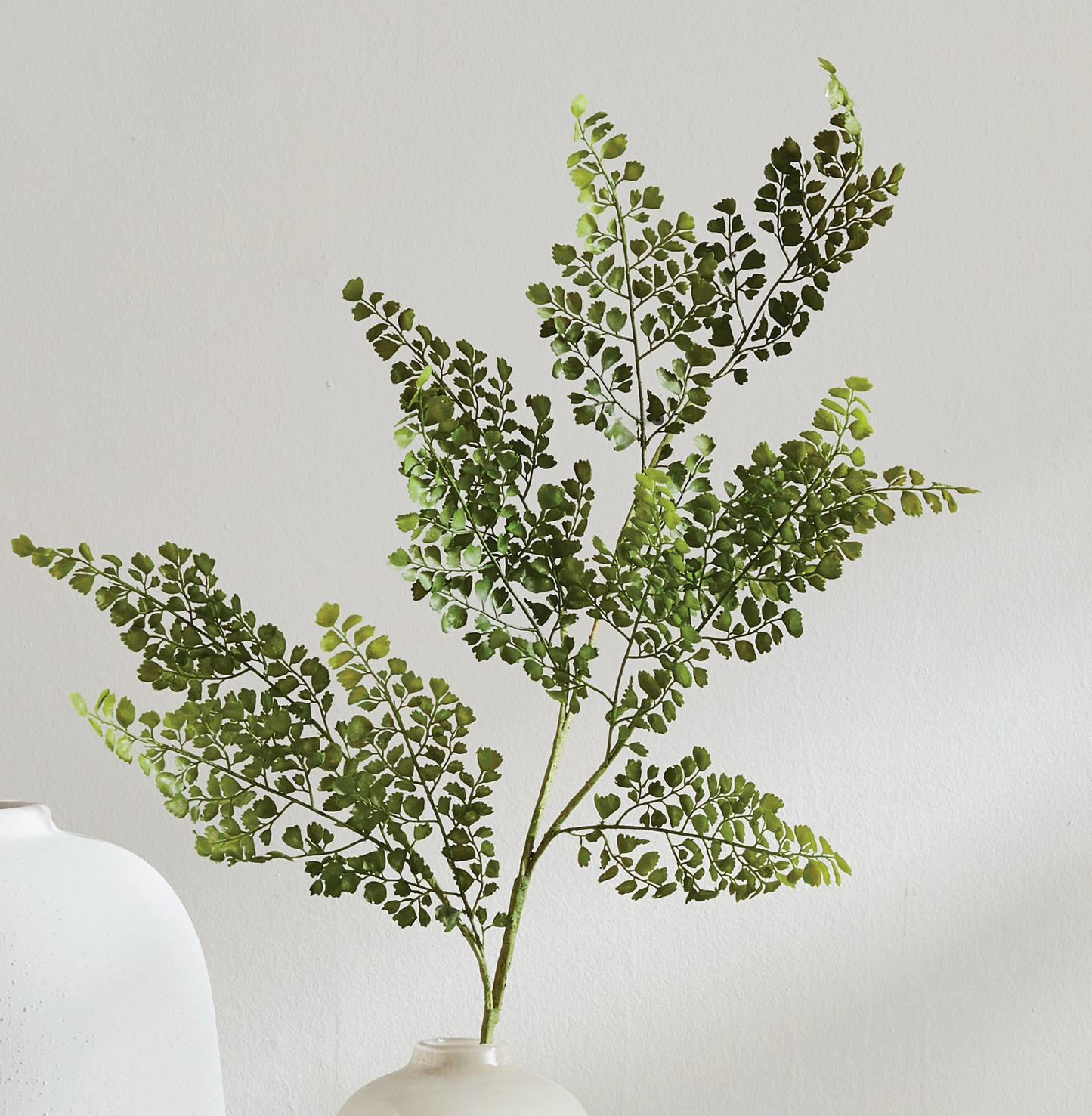 Maidenhair Faux Fern Stem