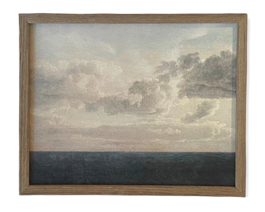 Vintage Framed Canvas Art #LAN-153