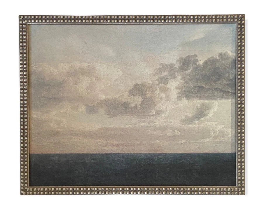 Vintage Framed Canvas Art #LAN-153