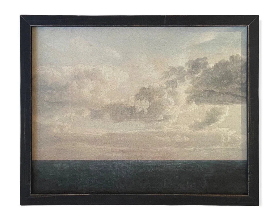 Vintage Framed Canvas Art #LAN-153