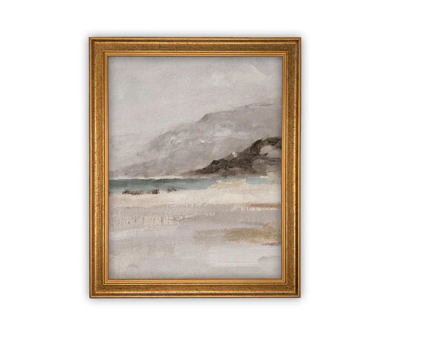 Vintage Framed Canvas Art #COAS-134