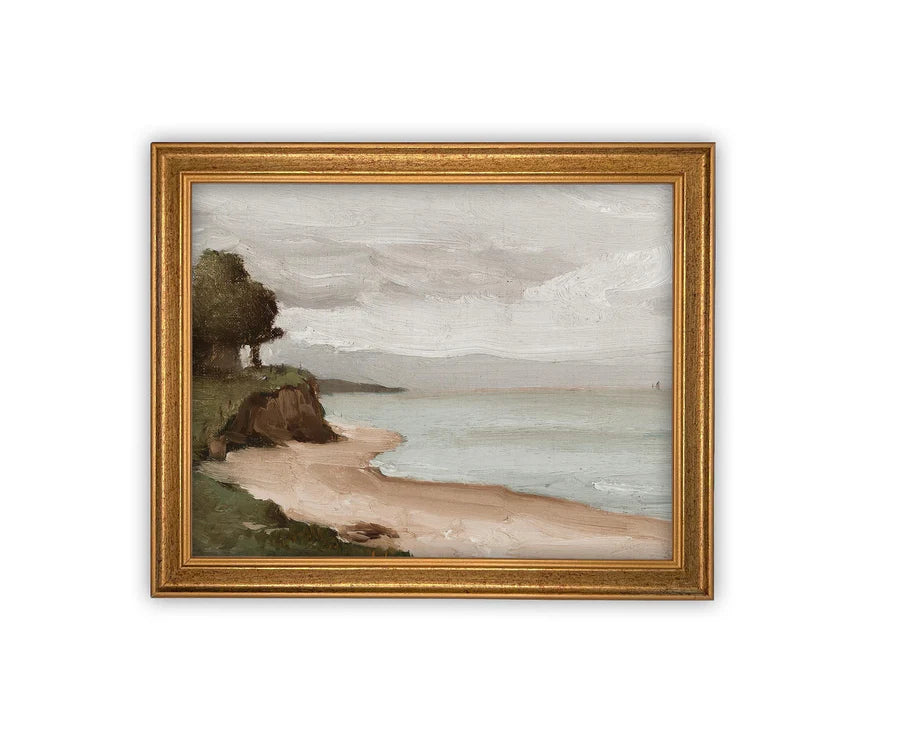 Vintage Framed Canvas Art #COAS-137